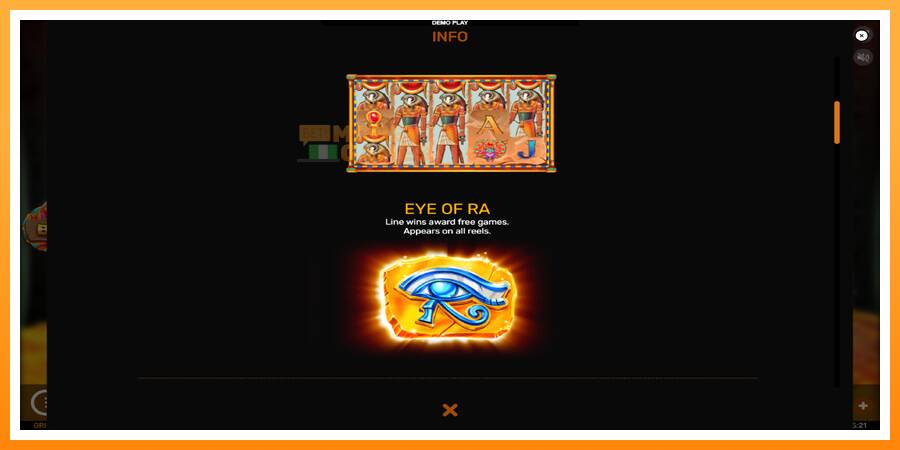 ลองสัมผัสเครื่องดูครับ Eyes of Ra, รูปภาพ 5: เล่นเพื่อเงิน