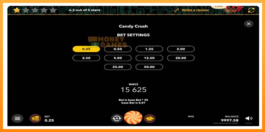 ลองสัมผัสเครื่องดูครับ Candy Splasher, รูปภาพ 7: เล่นเพื่อเงิน