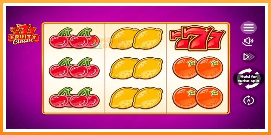 ลองสัมผัสเครื่องดูครับ 777 Fruity Classic, รูปภาพ 1: เล่นเพื่อเงิน