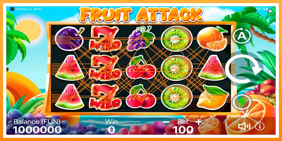 ลองสัมผัสเครื่องดูครับ Fruit Attack, รูปภาพ 1: เล่นเพื่อเงิน