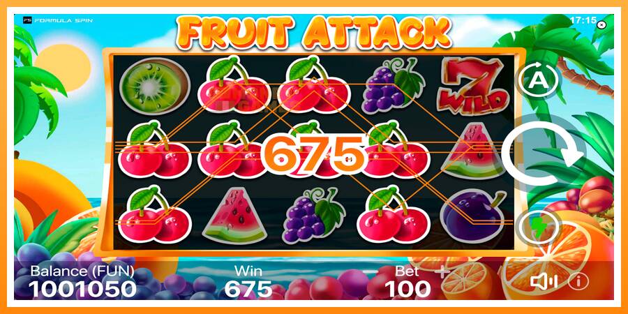 ลองสัมผัสเครื่องดูครับ Fruit Attack, รูปภาพ 3: เล่นเพื่อเงิน