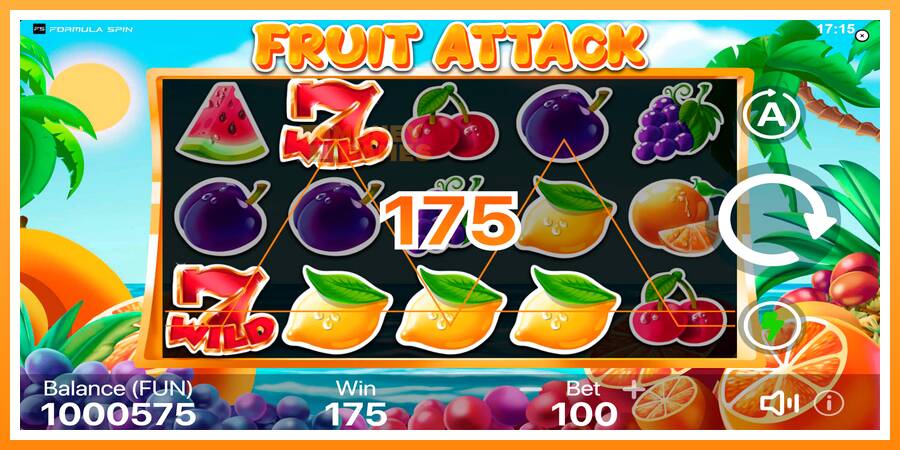 ลองสัมผัสเครื่องดูครับ Fruit Attack, รูปภาพ 5: เล่นเพื่อเงิน