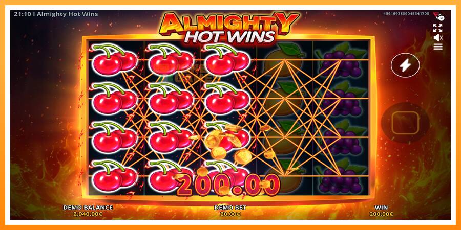 ลองสัมผัสเครื่องดูครับ Almighty Hot Wins, รูปภาพ 2: เล่นเพื่อเงิน