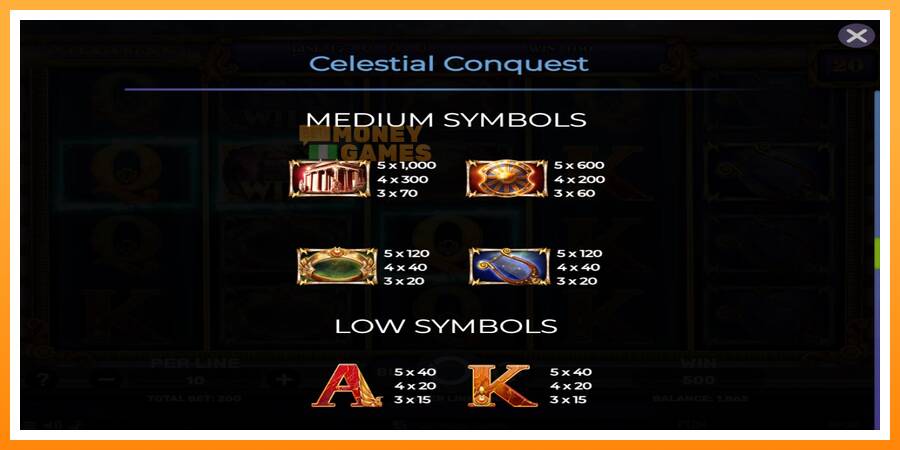 ลองสัมผัสเครื่องดูครับ Celestial Conquest, รูปภาพ 6: เล่นเพื่อเงิน