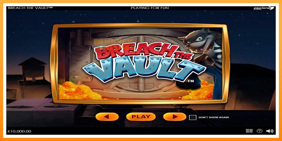 ลองสัมผัสเครื่องดูครับ Breach The Vault, รูปภาพ 1: เล่นเพื่อเงิน