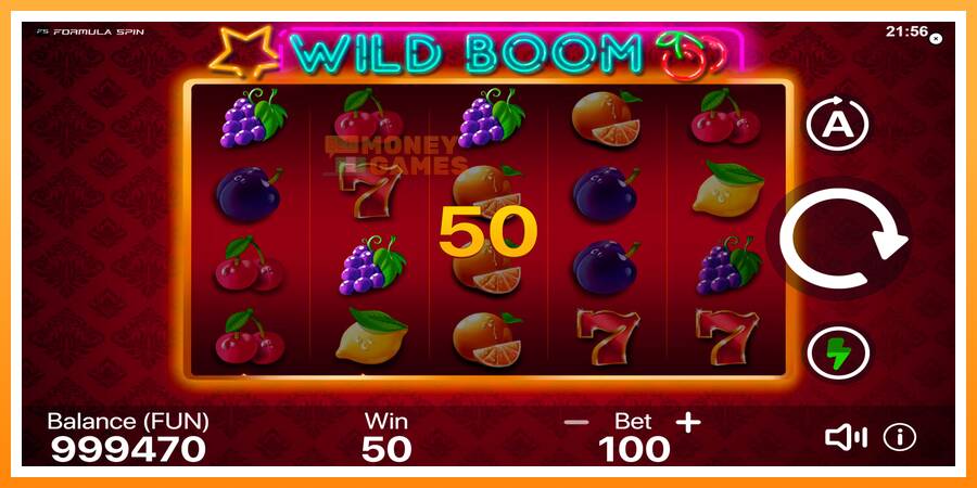 ลองสัมผัสเครื่องดูครับ Wild Boom, รูปภาพ 3: เล่นเพื่อเงิน