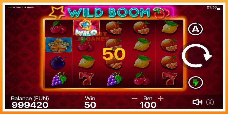 ลองสัมผัสเครื่องดูครับ Wild Boom, รูปภาพ 5: เล่นเพื่อเงิน