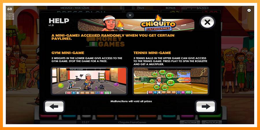 ลองสัมผัสเครื่องดูครับ Chiquito FistroGames, รูปภาพ 6: เล่นเพื่อเงิน