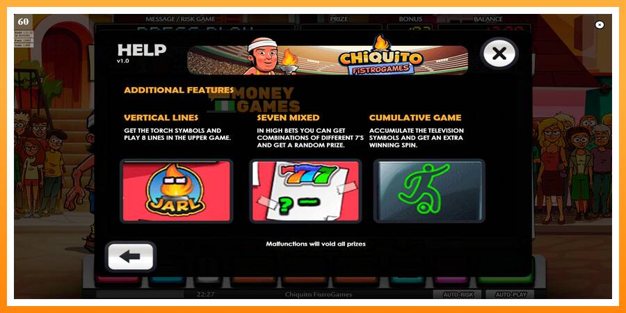 ลองสัมผัสเครื่องดูครับ Chiquito FistroGames, รูปภาพ 7: เล่นเพื่อเงิน