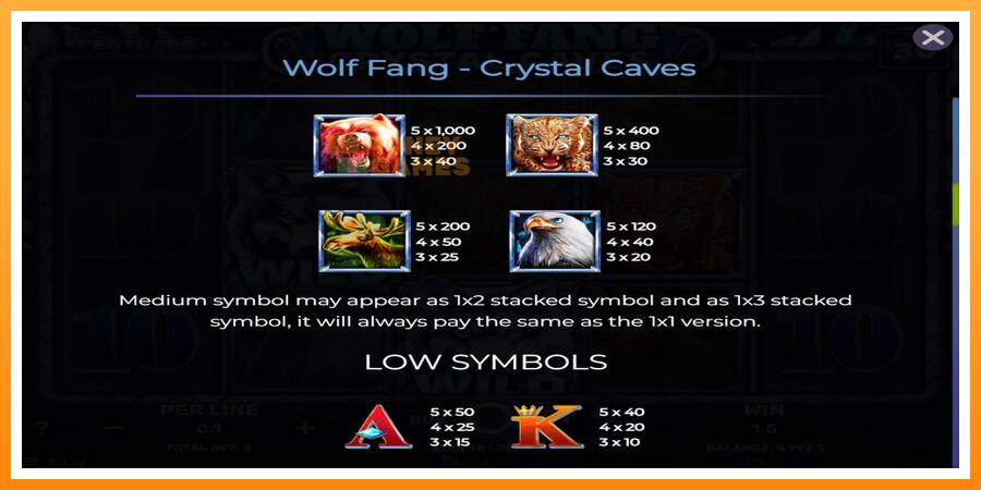 ลองสัมผัสเครื่องดูครับ Wolf Fang - Crystal Caves, รูปภาพ 6: เล่นเพื่อเงิน