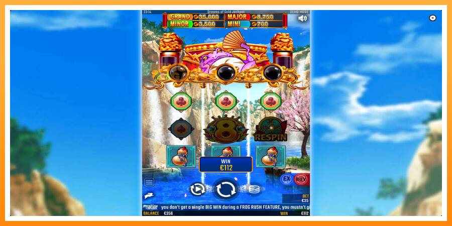 ลองสัมผัสเครื่องดูครับ Dreams of Gold Jackpot, รูปภาพ 4: เล่นเพื่อเงิน