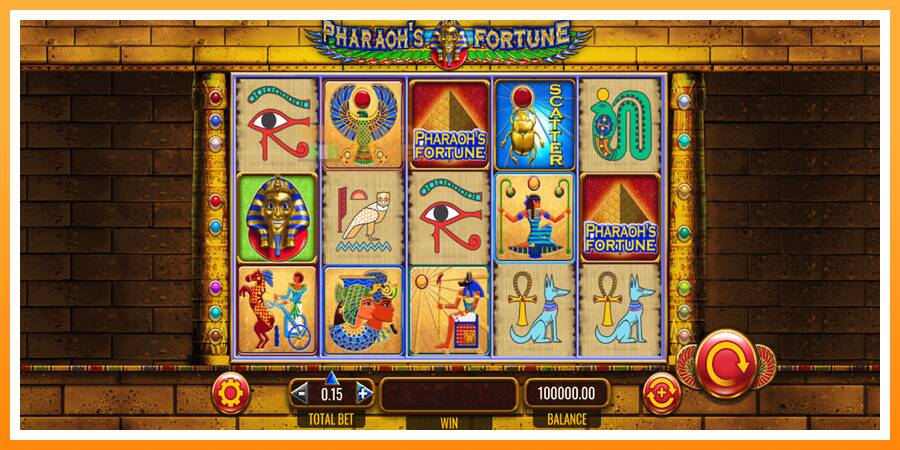 ลองสัมผัสเครื่องดูครับ Pharaohs Fortune, รูปภาพ 2: เล่นเพื่อเงิน