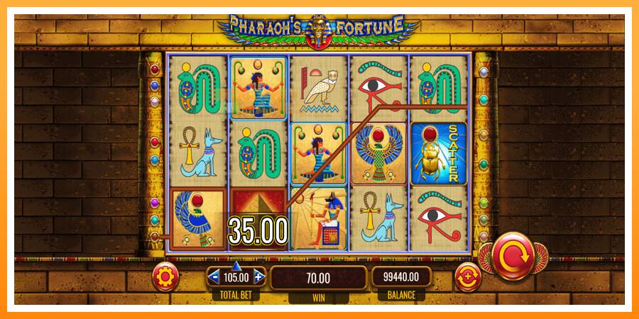 ลองสัมผัสเครื่องดูครับ Pharaohs Fortune, รูปภาพ 3: เล่นเพื่อเงิน