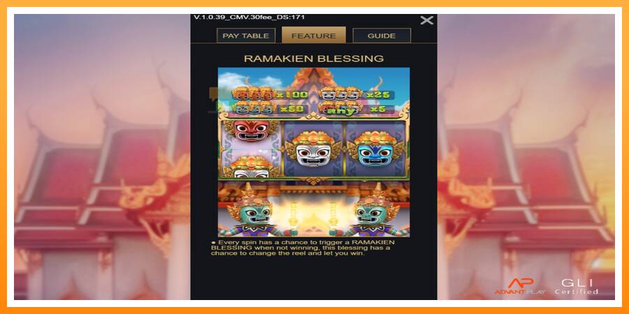 ลองสัมผัสเครื่องดูครับ Ramakien Blessing, รูปภาพ 4: เล่นเพื่อเงิน