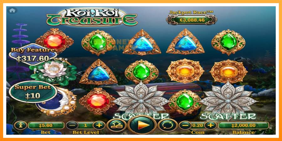 ลองสัมผัสเครื่องดูครับ Koi Koi Treasure, รูปภาพ 1: เล่นเพื่อเงิน