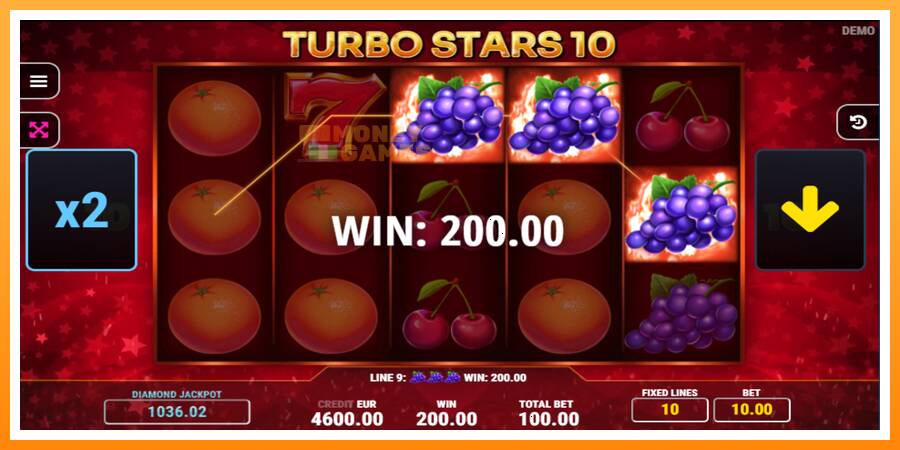 ลองสัมผัสเครื่องดูครับ Turbo Stars 10, รูปภาพ 3: เล่นเพื่อเงิน