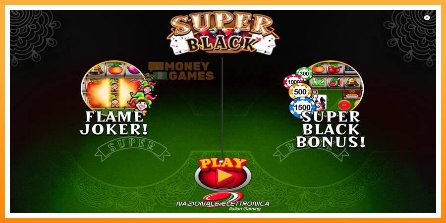 ลองสัมผัสเครื่องดูครับ Super Black, รูปภาพ 1: เล่นเพื่อเงิน