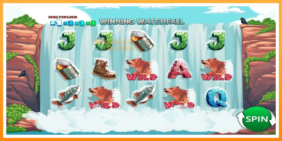 ลองสัมผัสเครื่องดูครับ Winning Waterfall, รูปภาพ 1: เล่นเพื่อเงิน