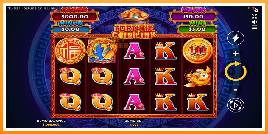 ลองสัมผัสเครื่องดูครับ Fortune Coin Link, รูปภาพ 2: เล่นเพื่อเงิน