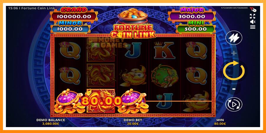 ลองสัมผัสเครื่องดูครับ Fortune Coin Link, รูปภาพ 4: เล่นเพื่อเงิน