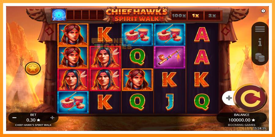 ลองสัมผัสเครื่องดูครับ Chief Hawk’s Spirit Walk, รูปภาพ 2: เล่นเพื่อเงิน