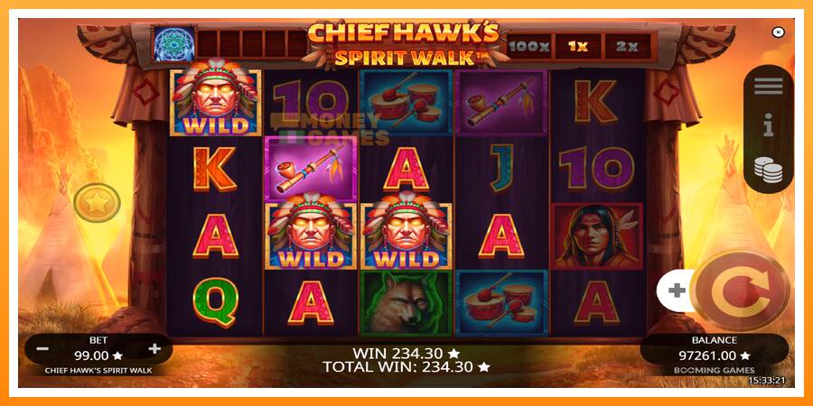 ลองสัมผัสเครื่องดูครับ Chief Hawk’s Spirit Walk, รูปภาพ 4: เล่นเพื่อเงิน