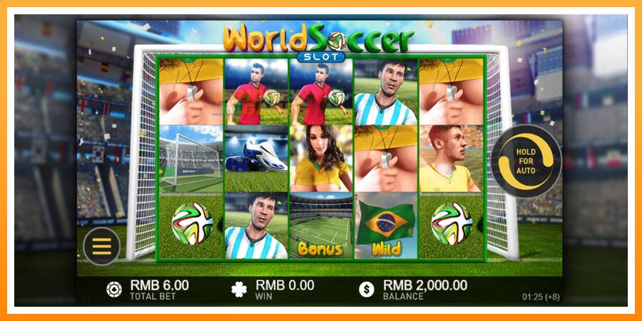 ลองสัมผัสเครื่องดูครับ World Soccer Slot, รูปภาพ 2: เล่นเพื่อเงิน