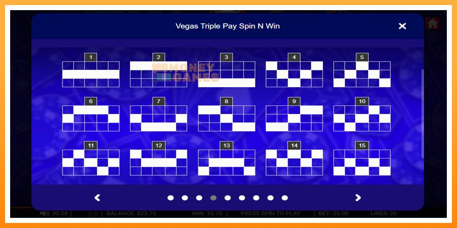 ลองสัมผัสเครื่องดูครับ Vegas Triple Pay Spin n Win, รูปภาพ 5: เล่นเพื่อเงิน