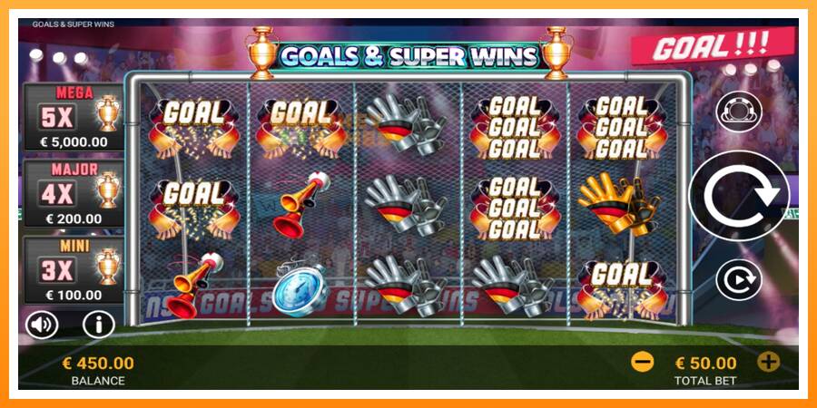 ลองสัมผัสเครื่องดูครับ Goals & Super Wins, รูปภาพ 2: เล่นเพื่อเงิน