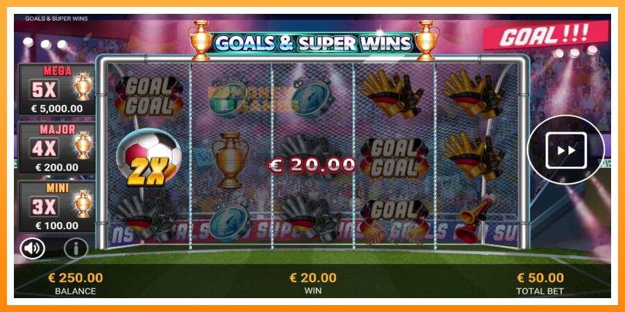 ลองสัมผัสเครื่องดูครับ Goals & Super Wins, รูปภาพ 3: เล่นเพื่อเงิน