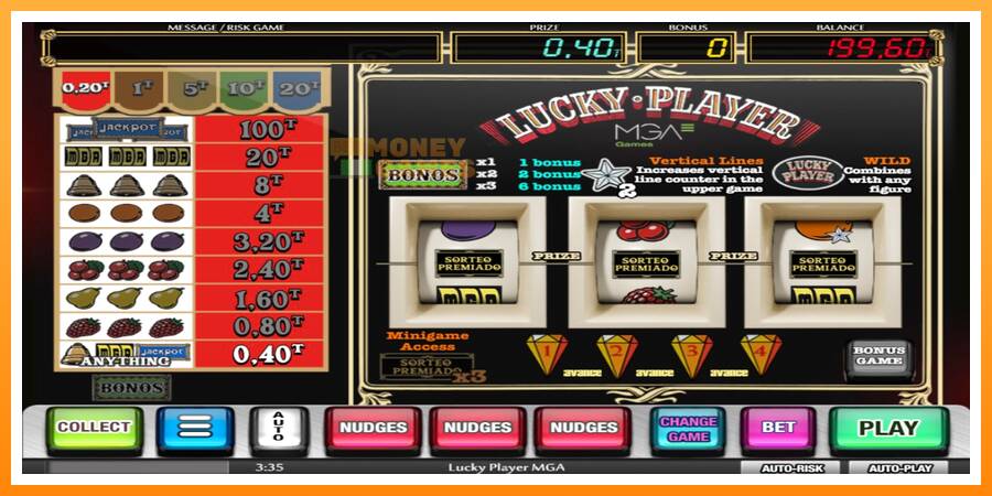 ลองสัมผัสเครื่องดูครับ Lucky Player, รูปภาพ 3: เล่นเพื่อเงิน