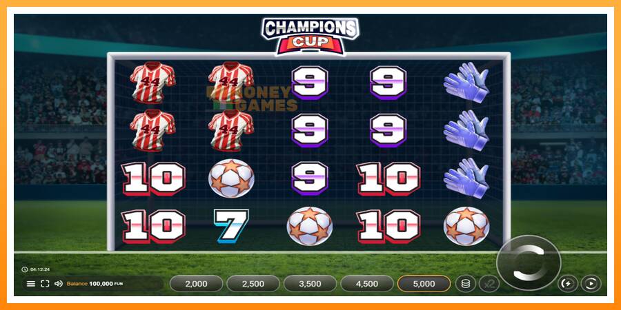 ลองสัมผัสเครื่องดูครับ Champions Cup, รูปภาพ 1: เล่นเพื่อเงิน