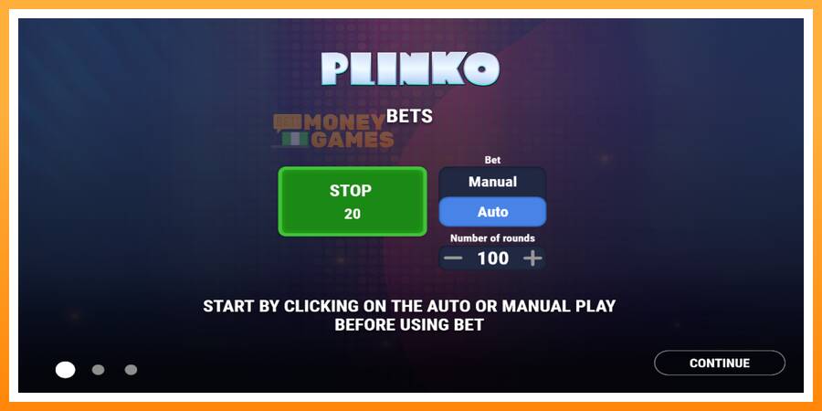 ลองสัมผัสเครื่องดูครับ Plinko, รูปภาพ 1: เล่นเพื่อเงิน