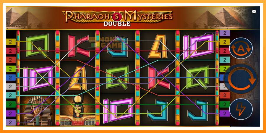 ลองสัมผัสเครื่องดูครับ Pharaons Mysteries Double, รูปภาพ 2: เล่นเพื่อเงิน