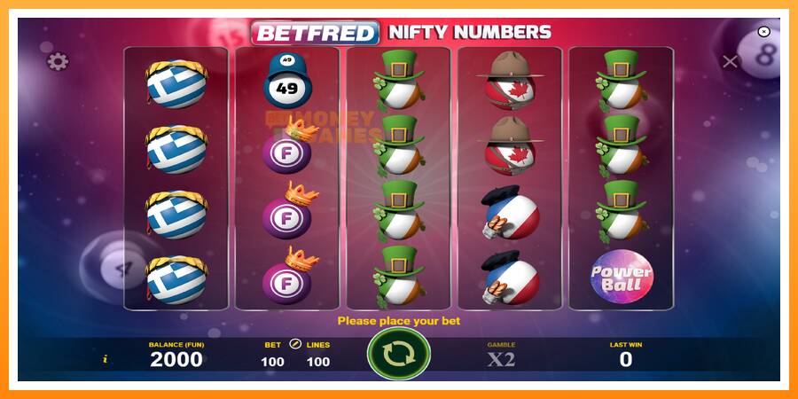 ลองสัมผัสเครื่องดูครับ Betfred Nifty Numbers, รูปภาพ 1: เล่นเพื่อเงิน