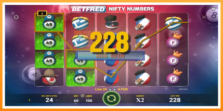 ลองสัมผัสเครื่องดูครับ Betfred Nifty Numbers, รูปภาพ 4: เล่นเพื่อเงิน