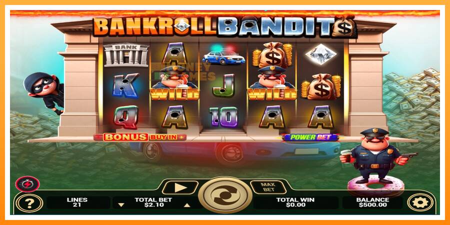 ลองสัมผัสเครื่องดูครับ Bankroll Bandits, รูปภาพ 1: เล่นเพื่อเงิน