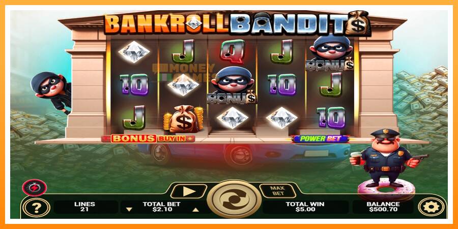 ลองสัมผัสเครื่องดูครับ Bankroll Bandits, รูปภาพ 4: เล่นเพื่อเงิน