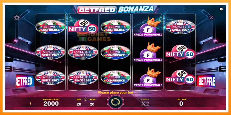 ลองสัมผัสเครื่องดูครับ Betfred Bonanza, รูปภาพ 1: เล่นเพื่อเงิน