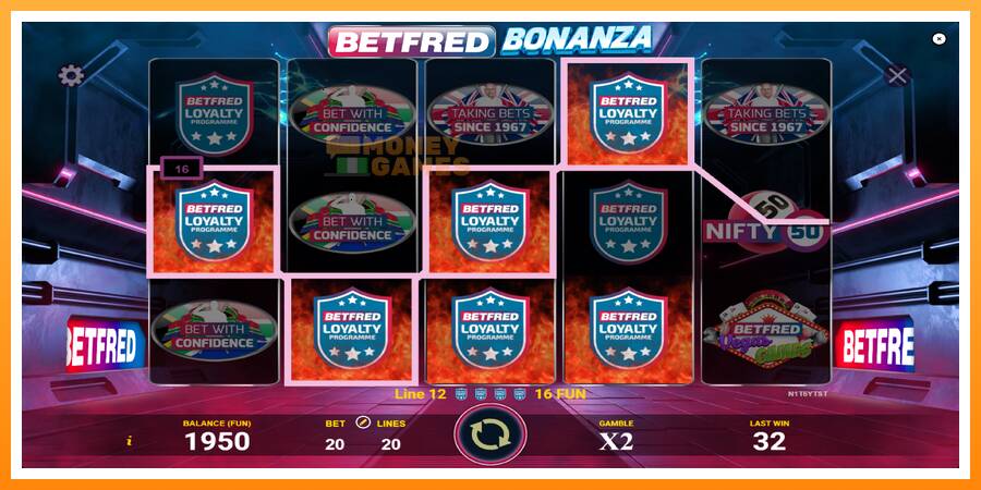 ลองสัมผัสเครื่องดูครับ Betfred Bonanza, รูปภาพ 3: เล่นเพื่อเงิน