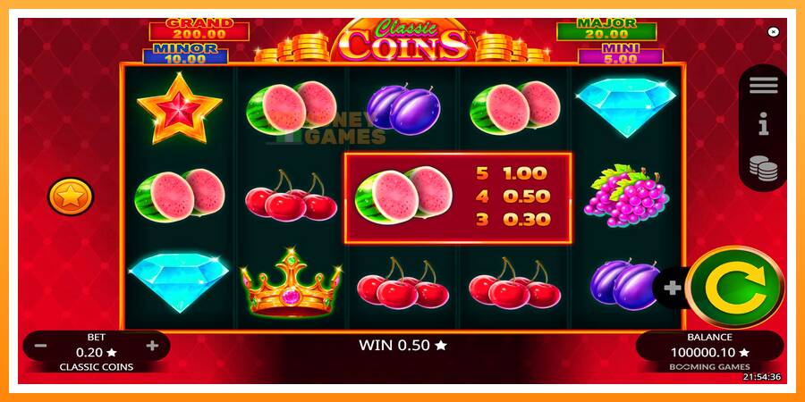 ลองสัมผัสเครื่องดูครับ Classic Coins, รูปภาพ 7: เล่นเพื่อเงิน