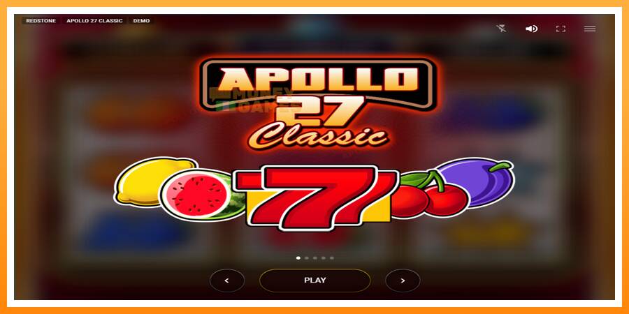 ลองสัมผัสเครื่องดูครับ Apollo 27 Classic, รูปภาพ 1: เล่นเพื่อเงิน