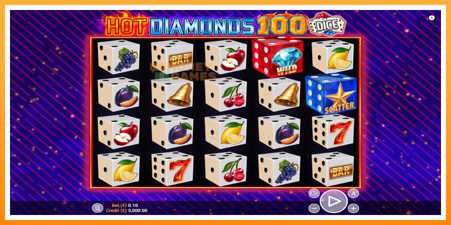 ลองสัมผัสเครื่องดูครับ Hot Diamonds 100 Dice, รูปภาพ 1: เล่นเพื่อเงิน