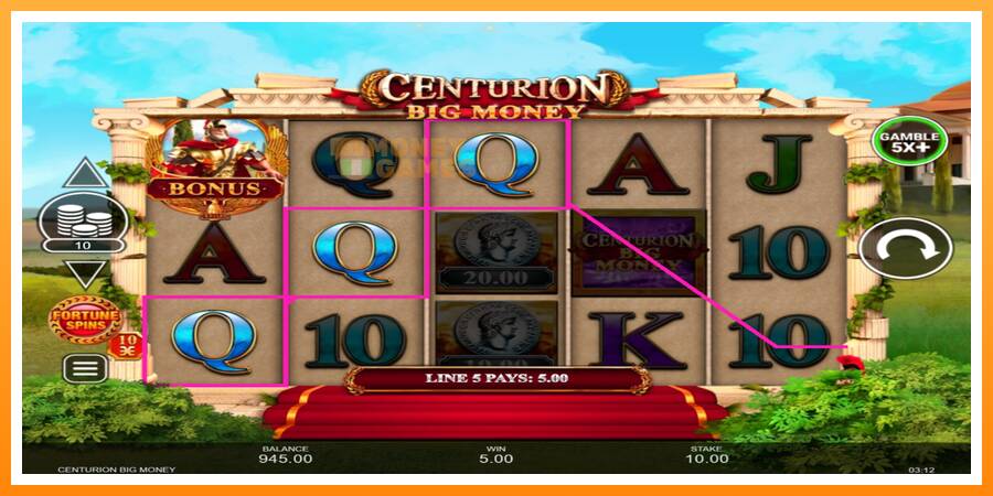 ลองสัมผัสเครื่องดูครับ Centurion Big Money, รูปภาพ 3: เล่นเพื่อเงิน