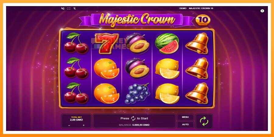 ลองสัมผัสเครื่องดูครับ Majestic Crown 10, รูปภาพ 1: เล่นเพื่อเงิน