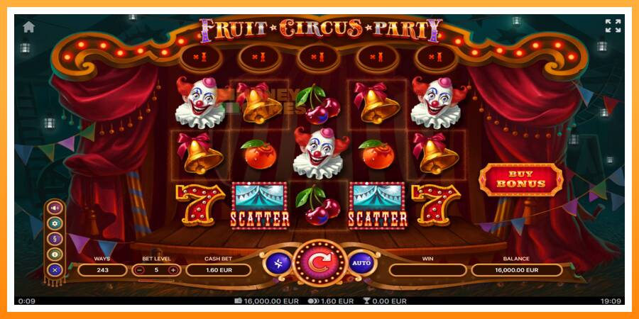 ลองสัมผัสเครื่องดูครับ Fruit Circus Party, รูปภาพ 2: เล่นเพื่อเงิน