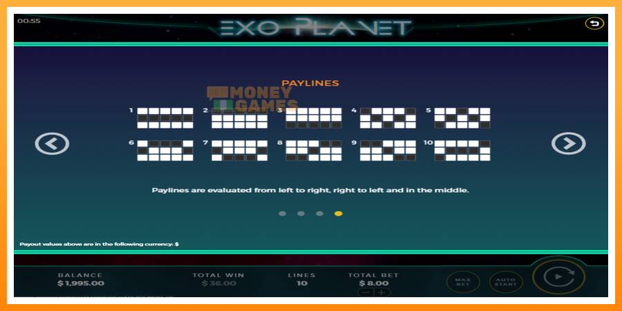 ลองสัมผัสเครื่องดูครับ Exo Planet, รูปภาพ 6: เล่นเพื่อเงิน