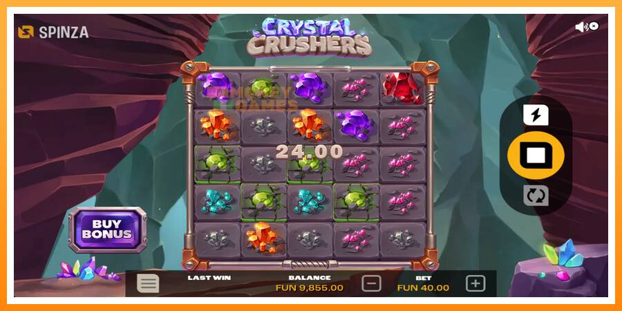 ลองสัมผัสเครื่องดูครับ Crystal Crushers, รูปภาพ 4: เล่นเพื่อเงิน