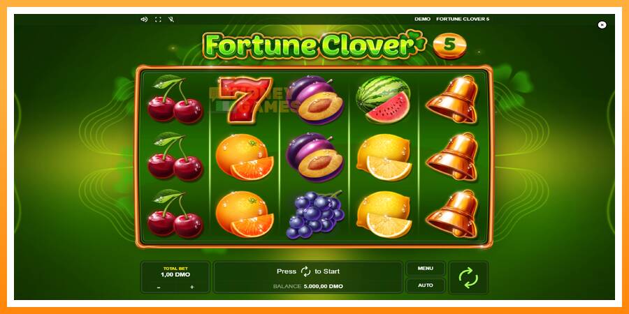 ลองสัมผัสเครื่องดูครับ Fortune Clover 5, รูปภาพ 1: เล่นเพื่อเงิน