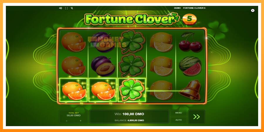 ลองสัมผัสเครื่องดูครับ Fortune Clover 5, รูปภาพ 2: เล่นเพื่อเงิน